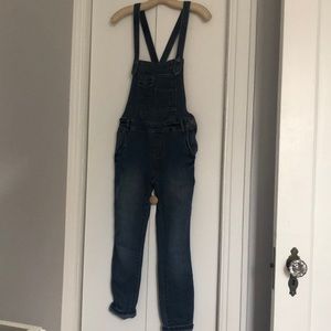 Free People Denim overalls